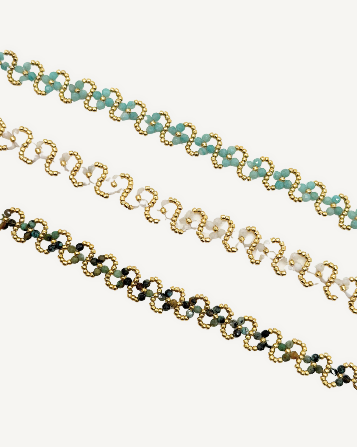 Bracelet Isadora Vert de Gris