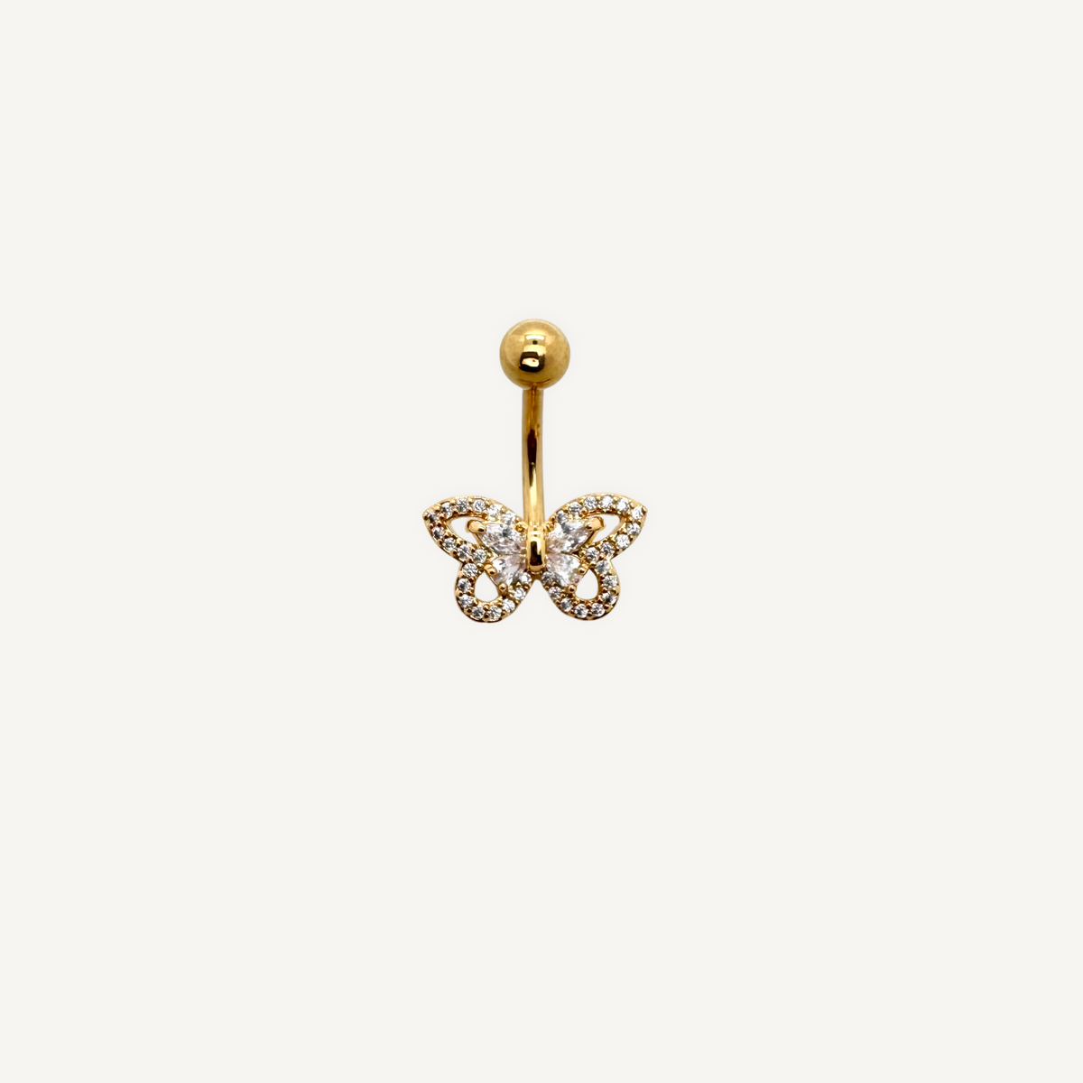 Piercing nombril Papillon