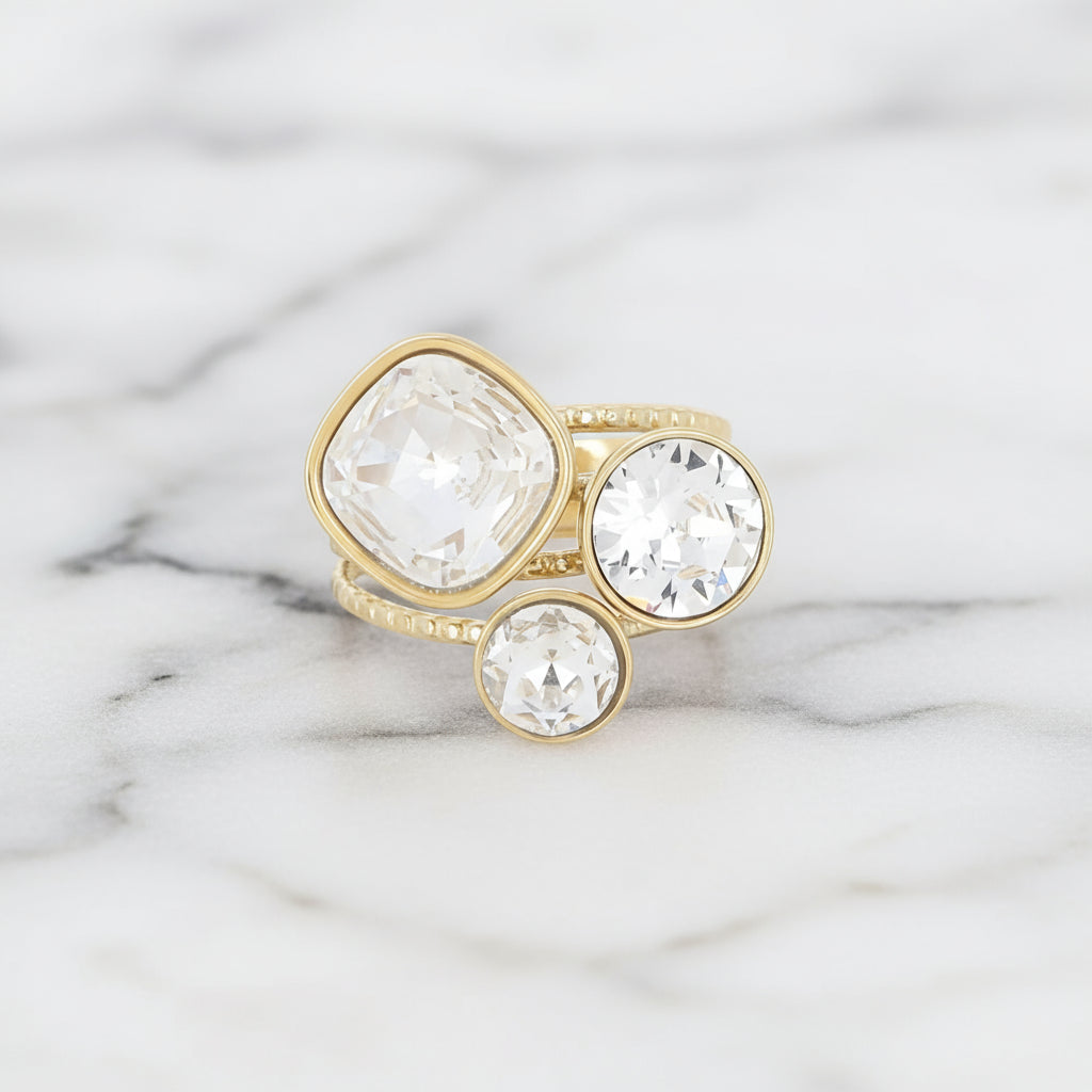 Bague Cristalya