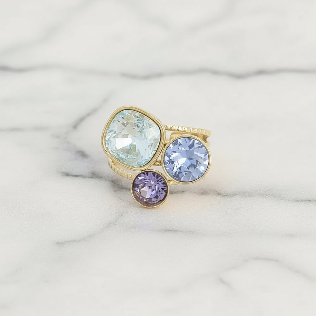 Bague Cristalya
