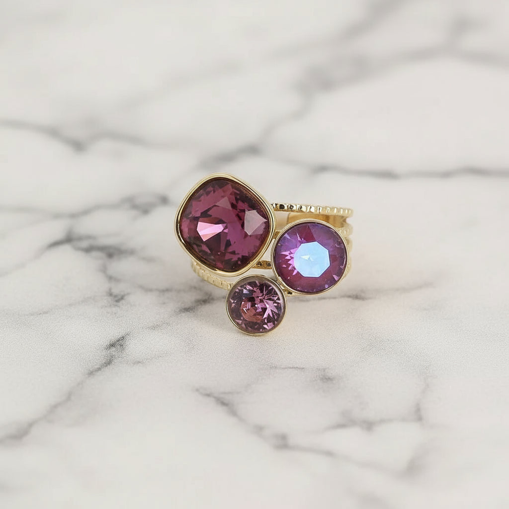 Bague Cristalya
