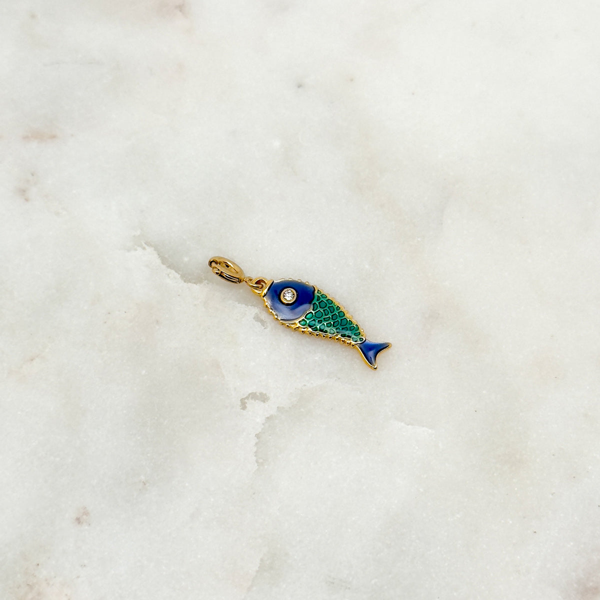 Charm Poisson Emaillé