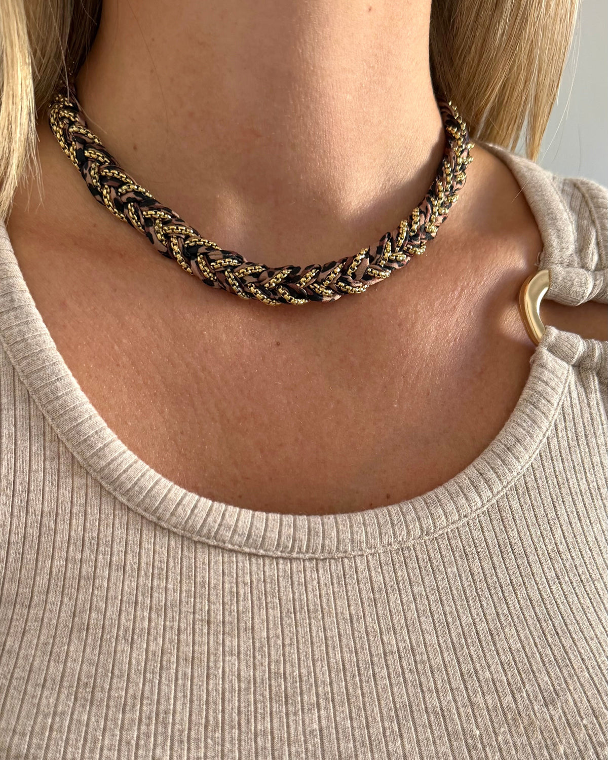 Collier Léopard