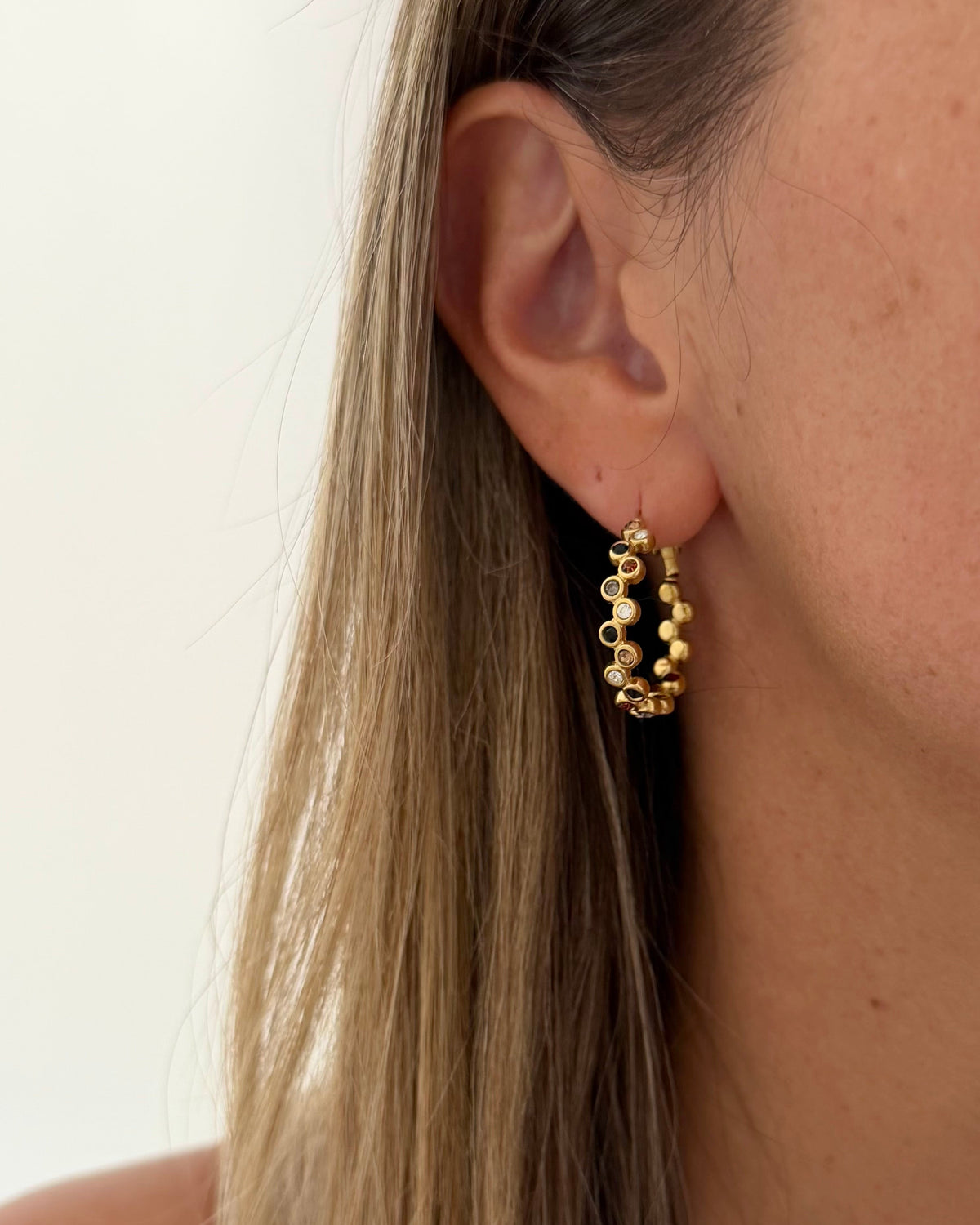 Boucles d'oreilles Moka