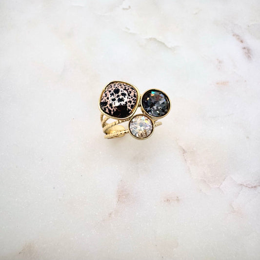 Bague Cristalya
