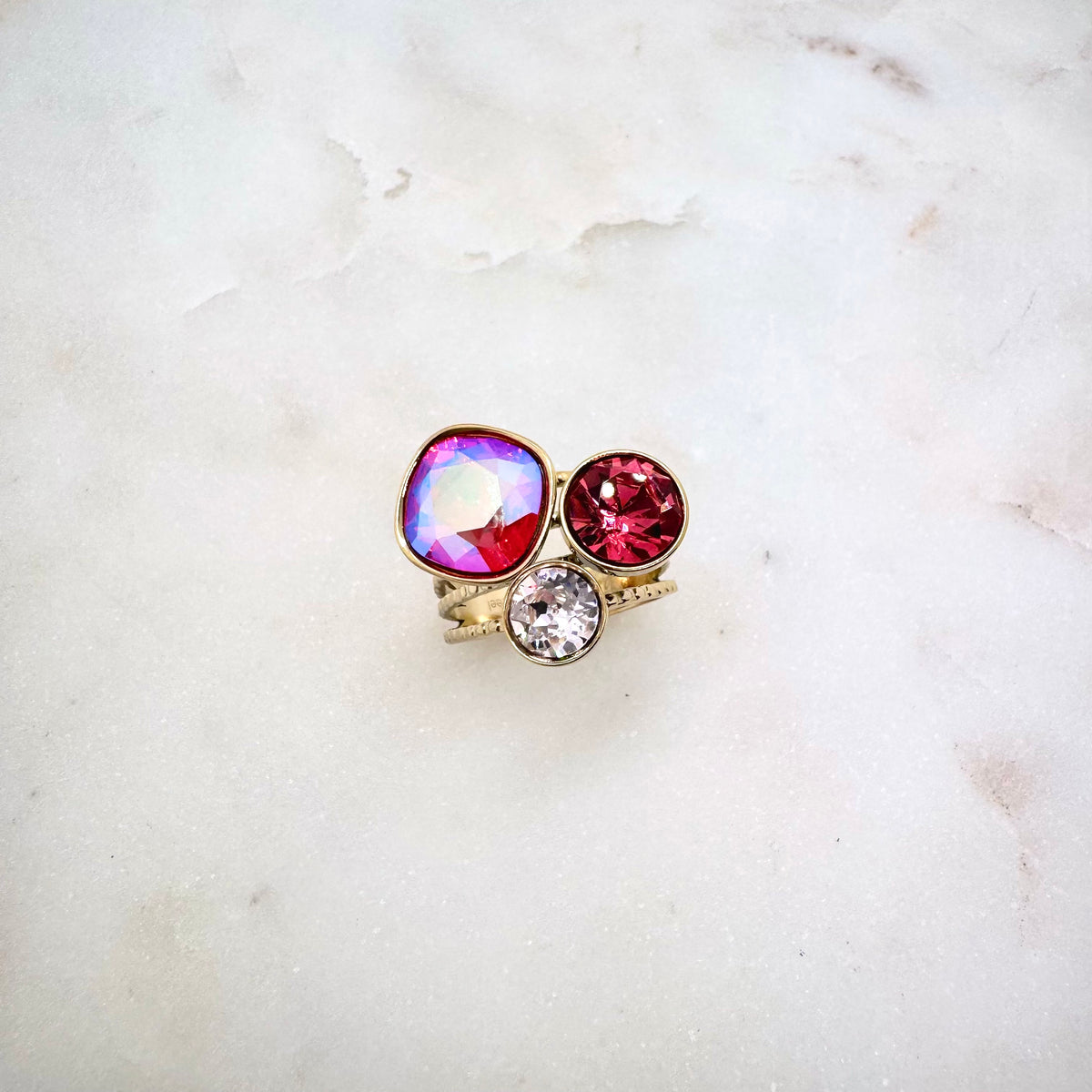 Bague Cristalya