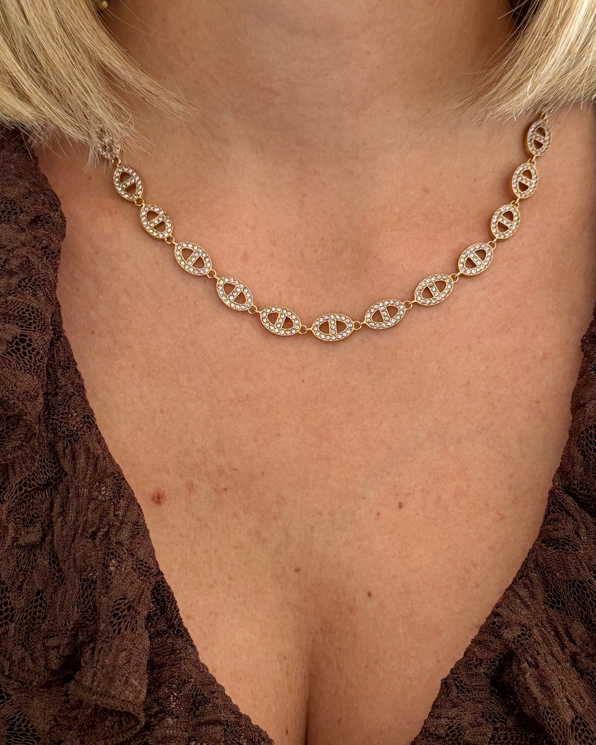 Collier Mila Mauve