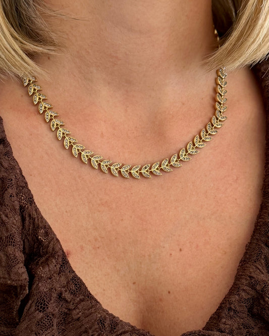 Collier Eden Gris
