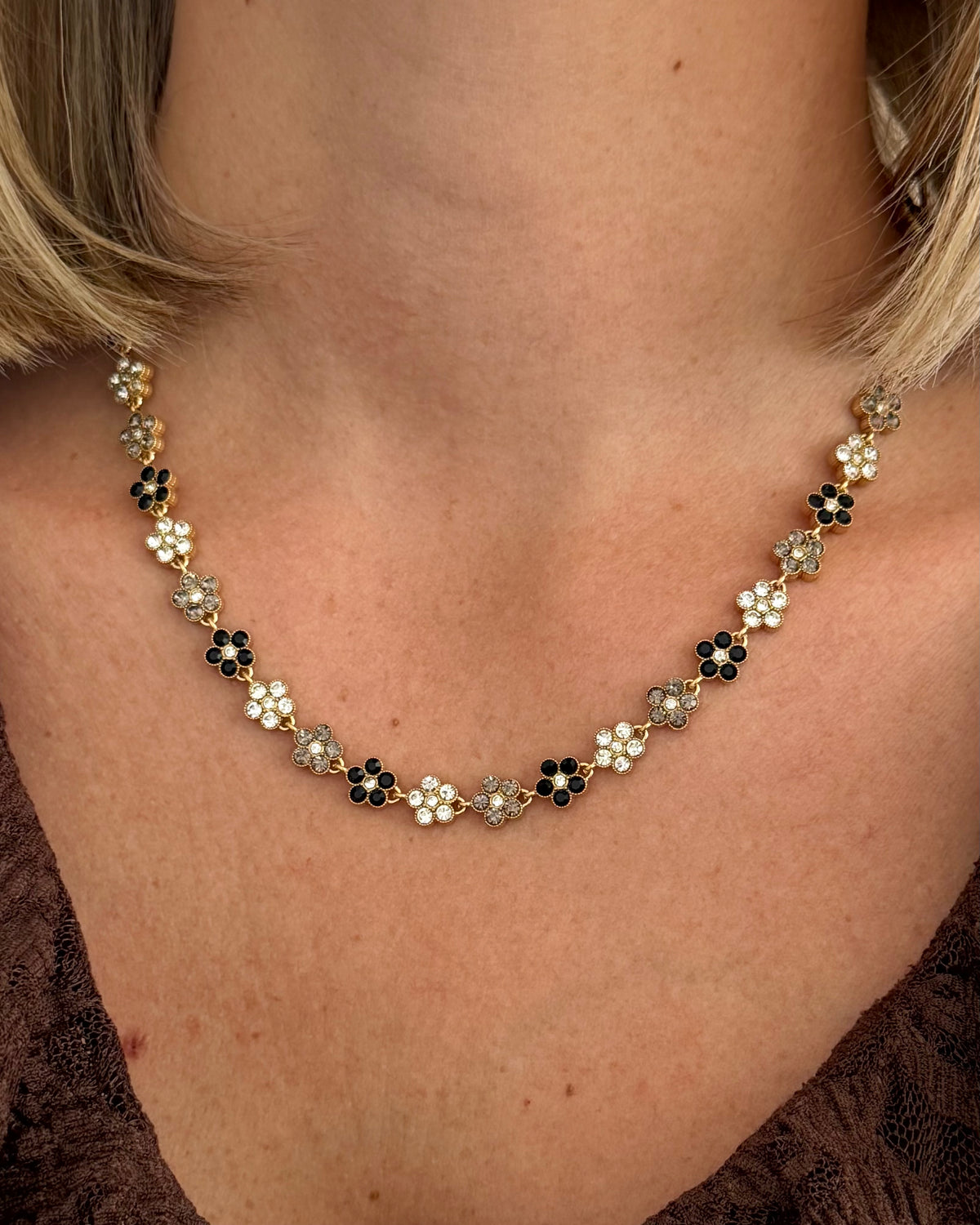 Collier Bloom Onyx