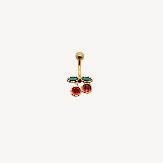 Piercing nombril Cerise