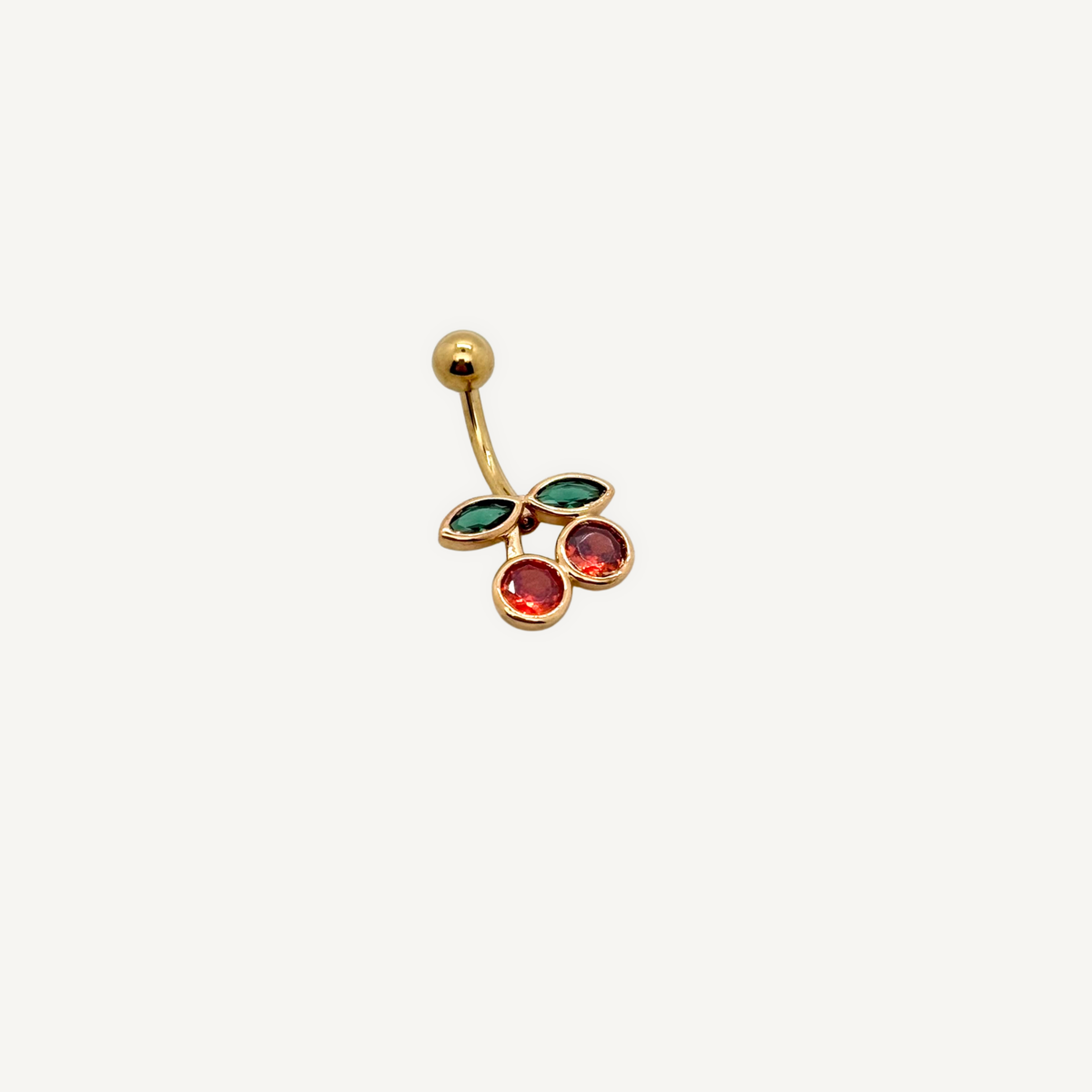 Piercing nombril Cerise
