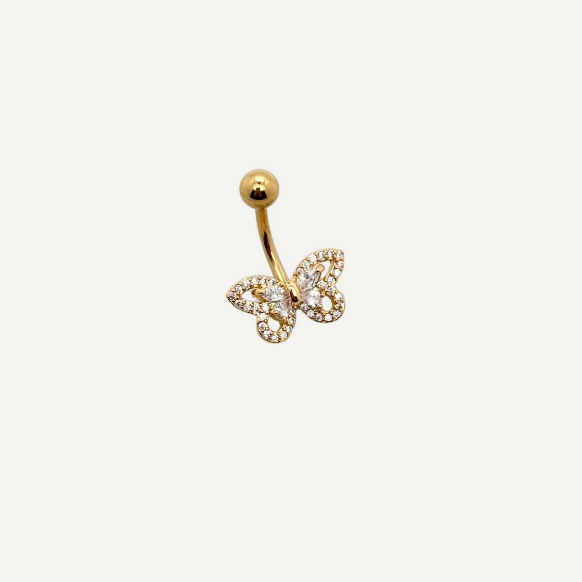 Piercing nombril Papillon