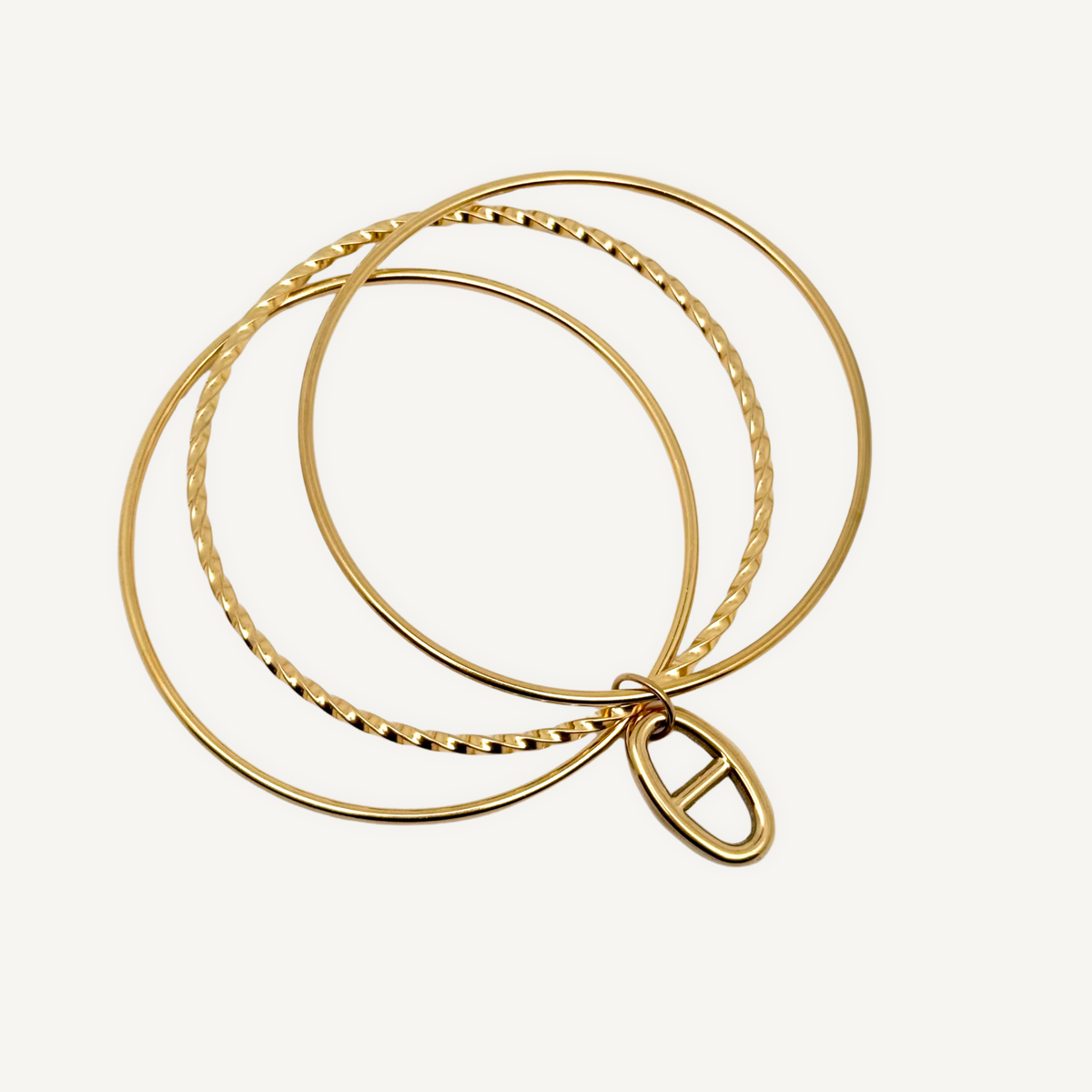 Bracelet Jonc Breloque Sabine Marine