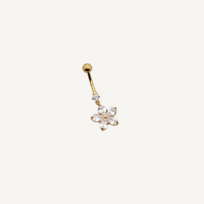 Piercing nombril Fleur