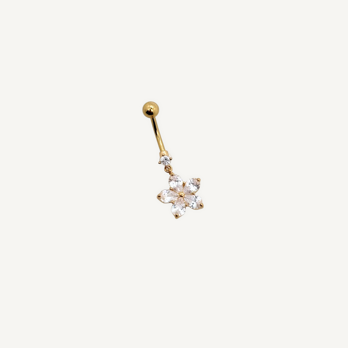 Piercing nombril Fleur