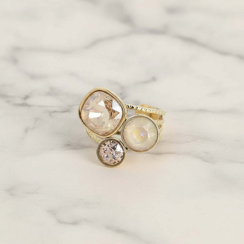 Bague Cristalya