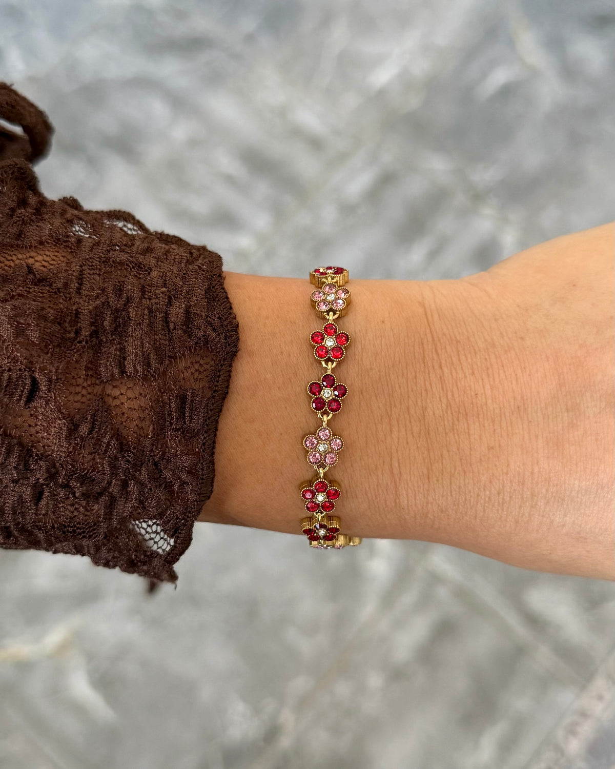Bracelet Bloom Rubis
