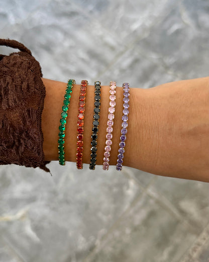 Bracelet Riviera Mauve