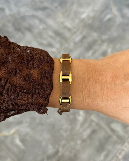 Bracelet Jonc Tess Choco