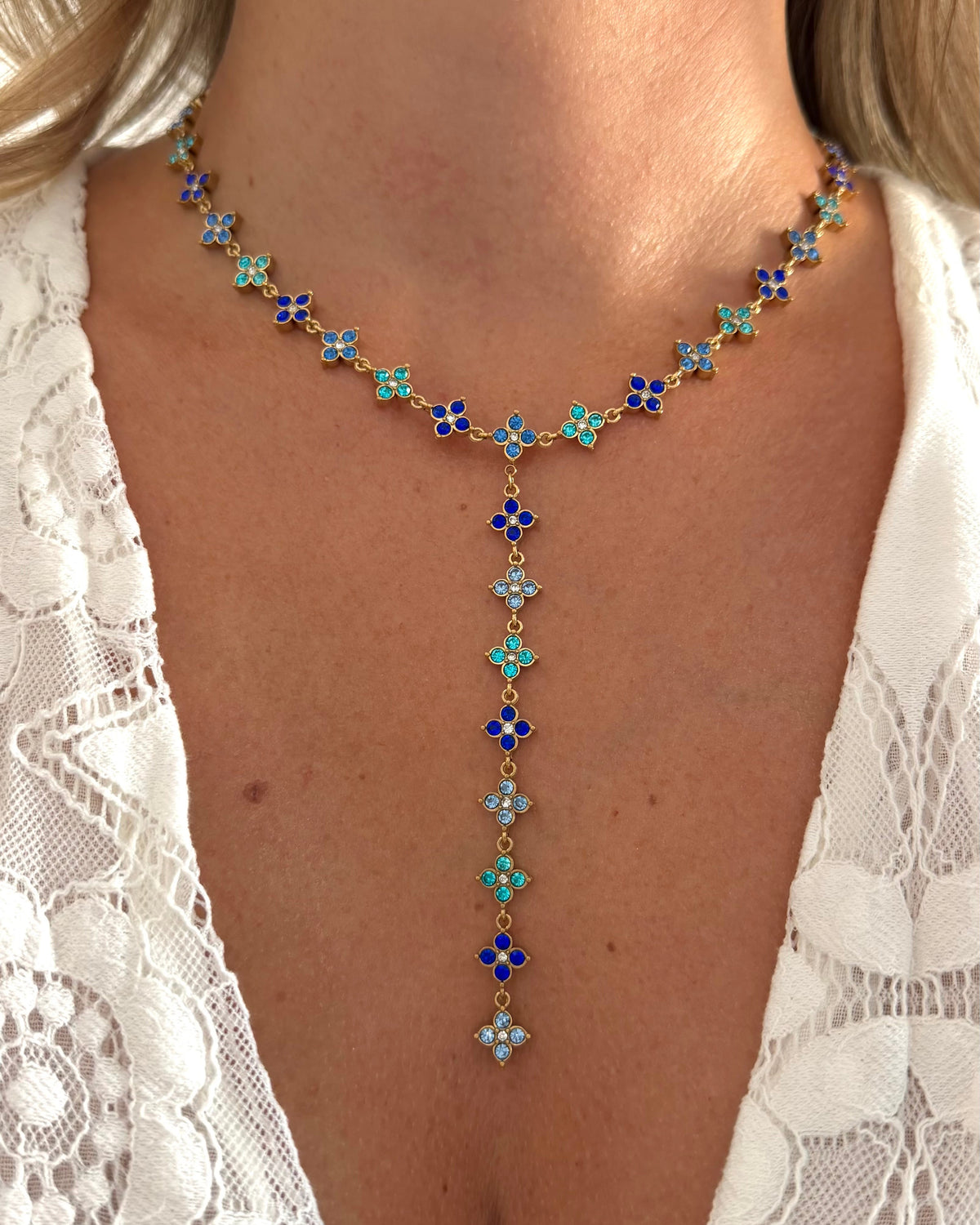 Collier Princesse Saphir Y