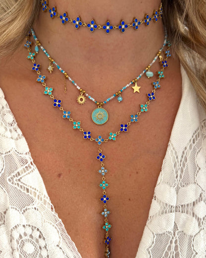 Collier Princesse Saphir Y