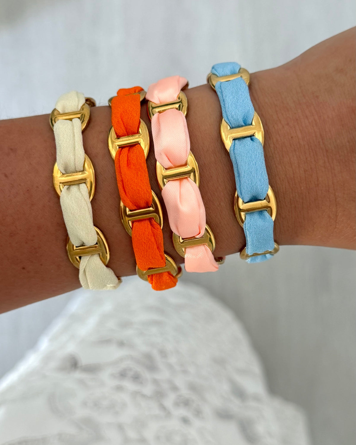 Bracelet Jonc Tess Bleu