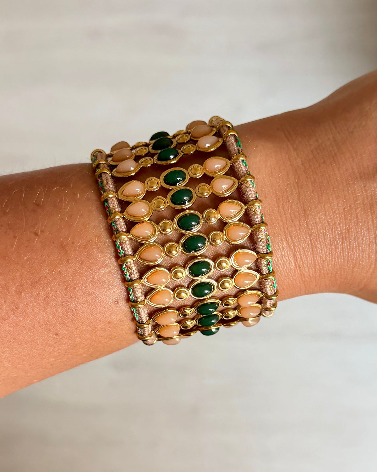 Bracelet Sultane Vert