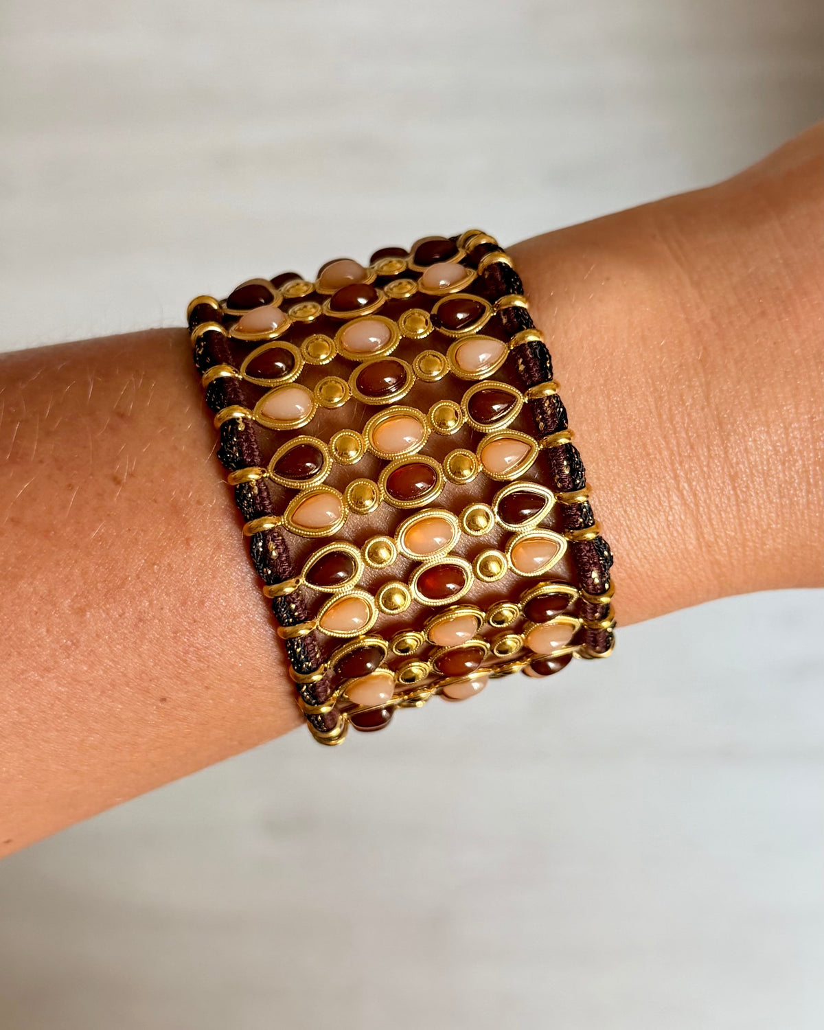 Bracelet Sultane Marron