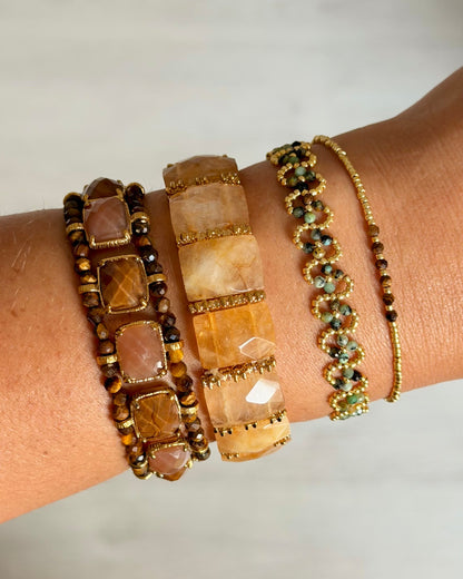 Bracelet Naïa Miel