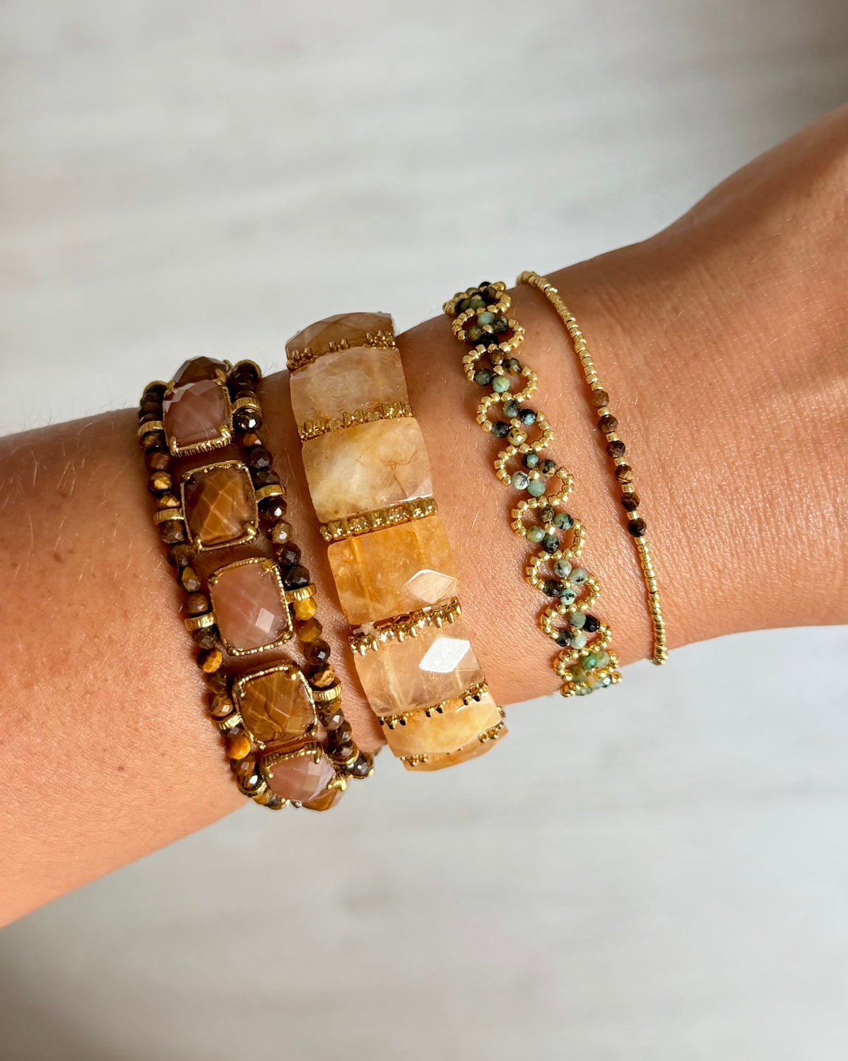 Bracelet Naïa Miel