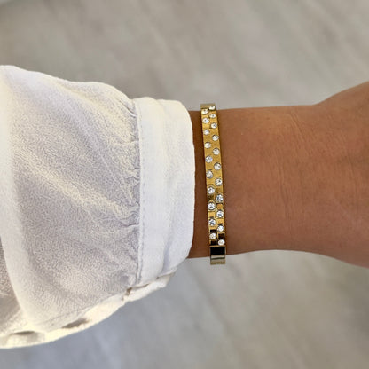 Bracelet jonc Tessa