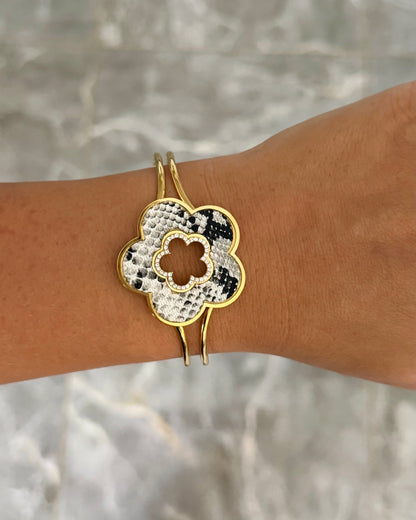 Bracelet Jonc Pamela Blanc