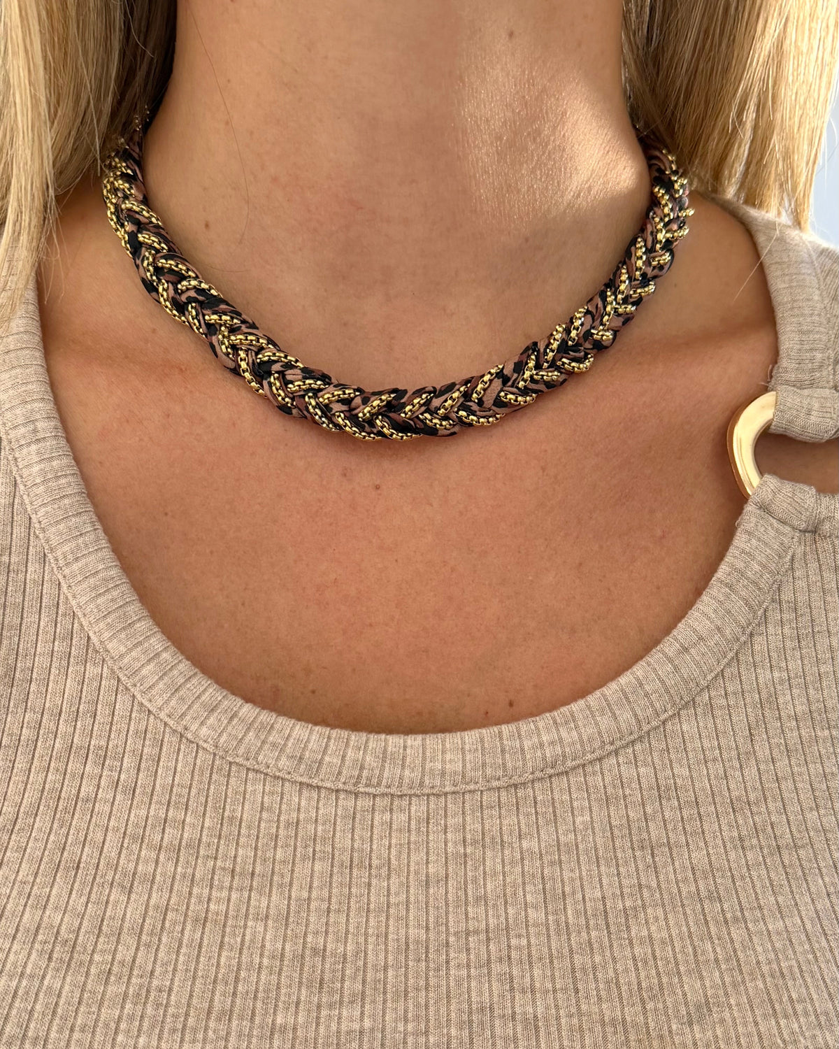 Collier Léopard