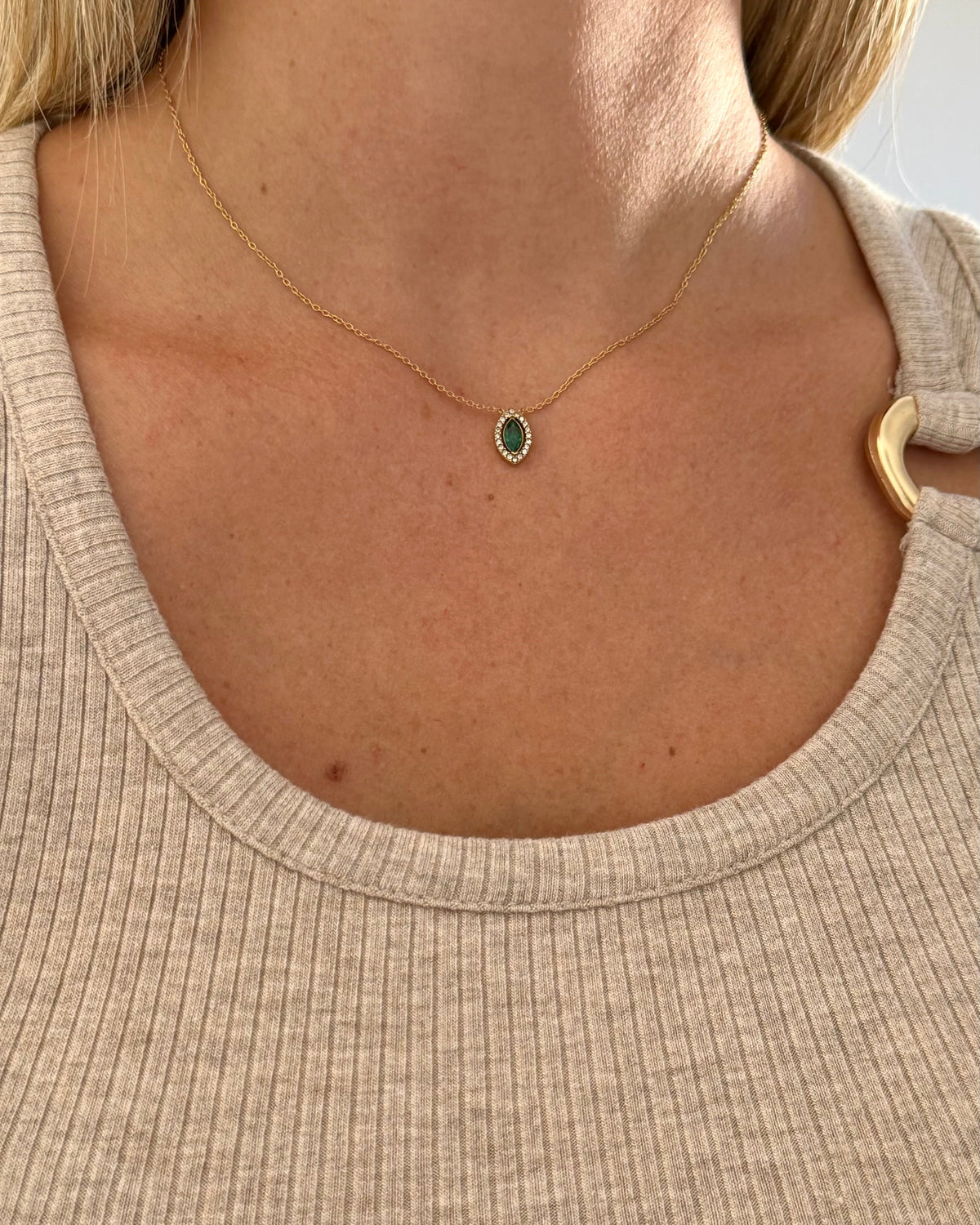 Collier Aveline Vert