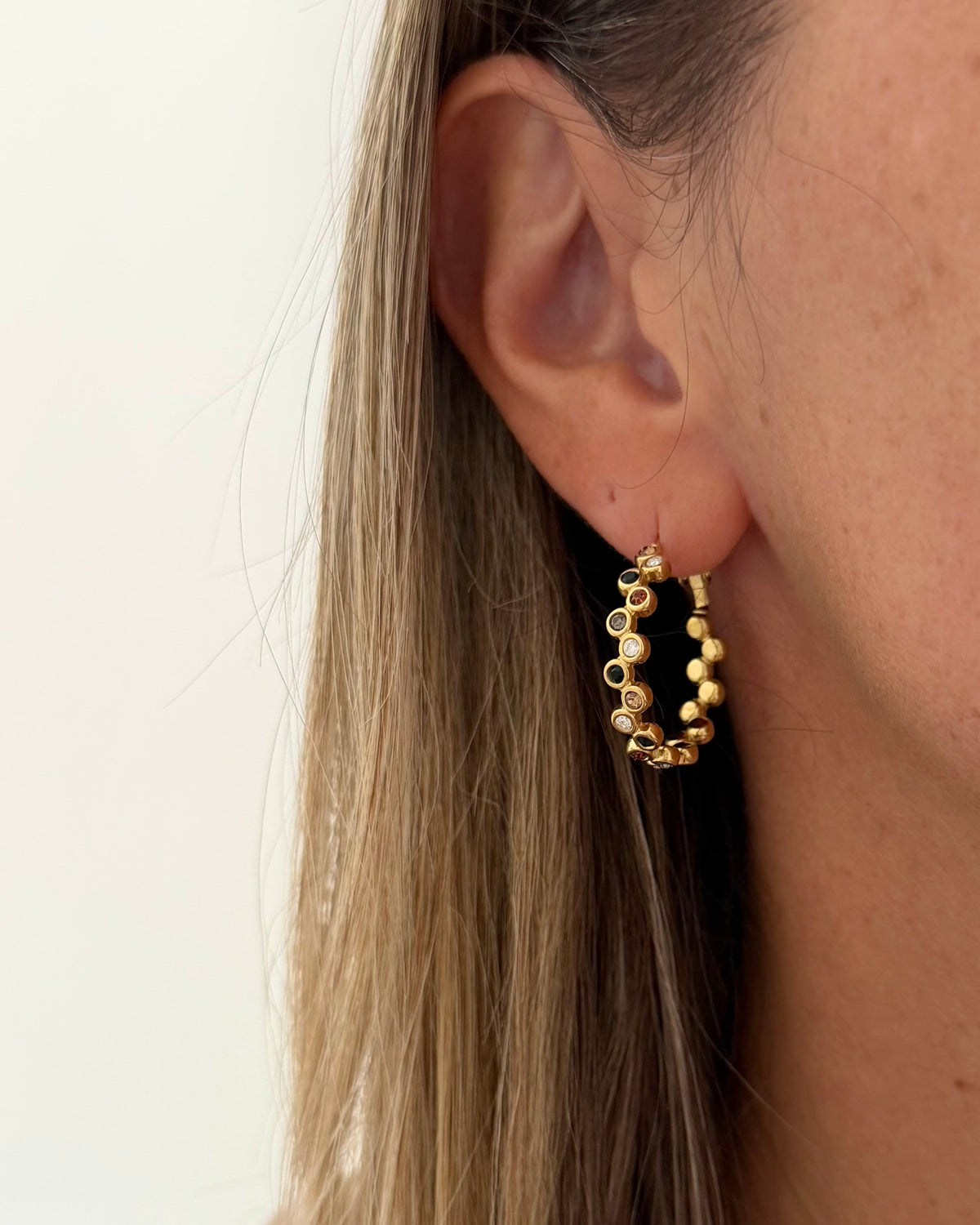 Boucles d'oreilles Moka