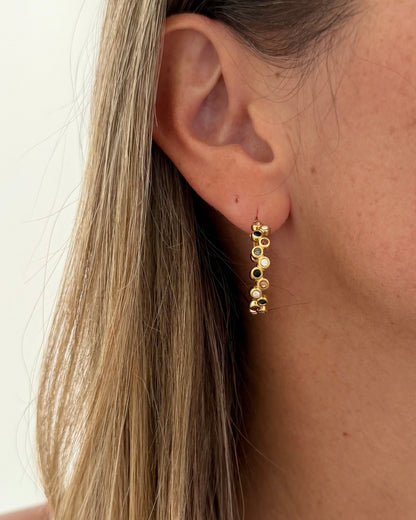 Boucles d'oreilles Moka