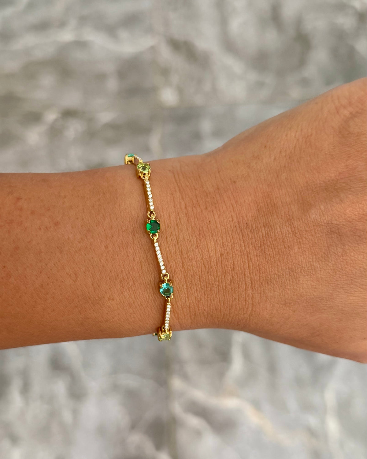 Bracelet Merveille Vert
