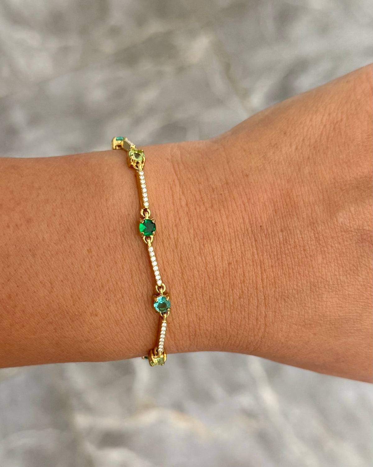 Bracelet Merveille Vert