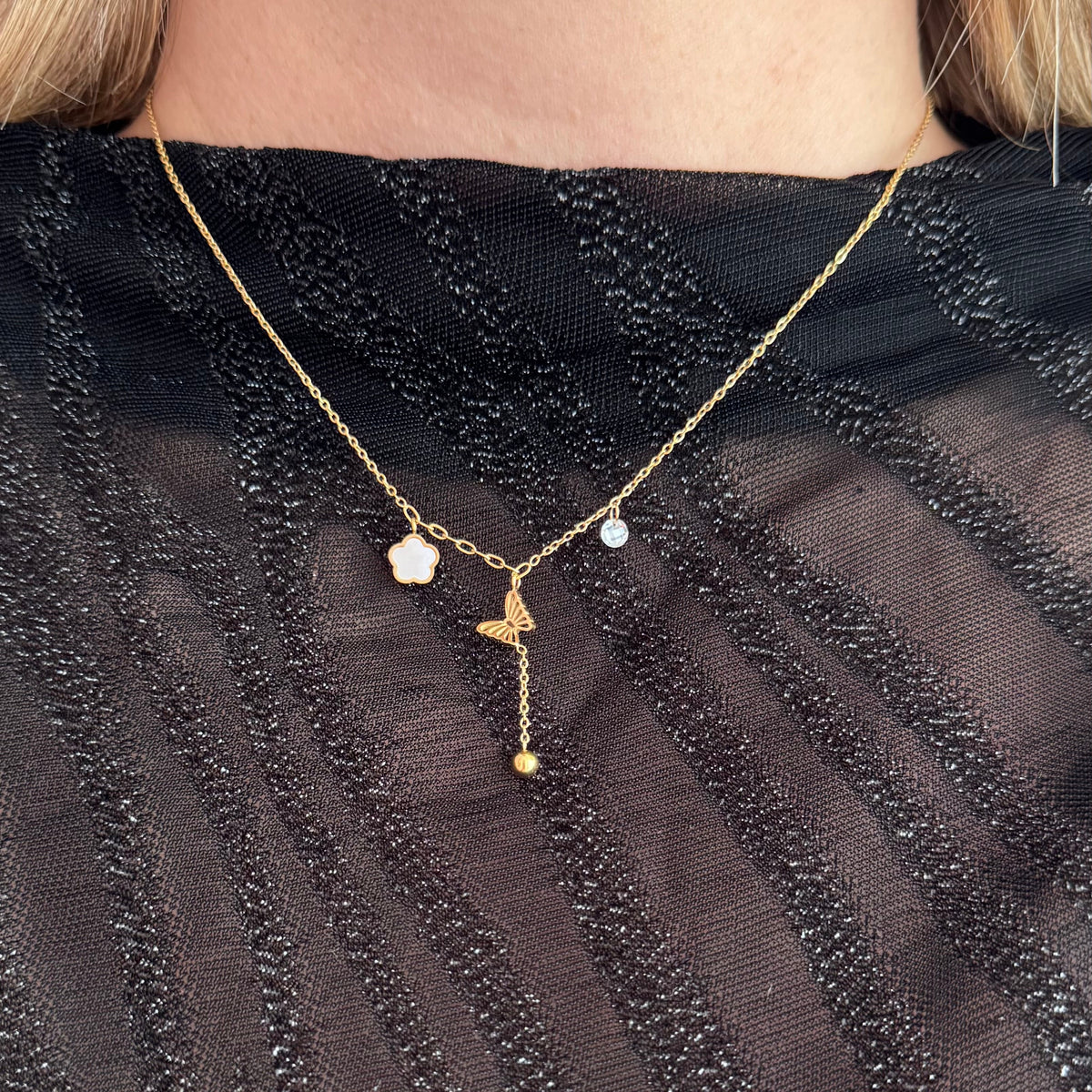 Collier Papillon