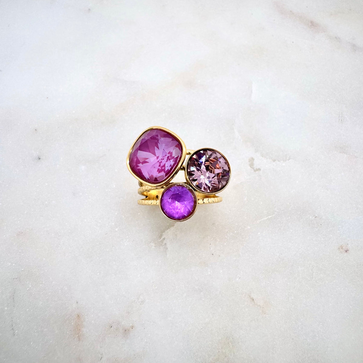 Bague Cristalya