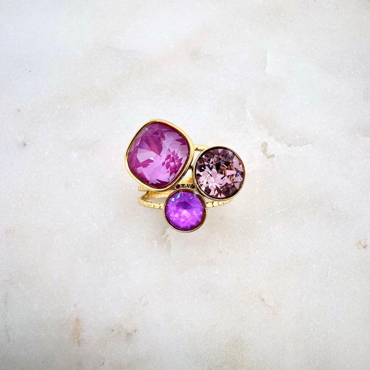 Bague Cristalya