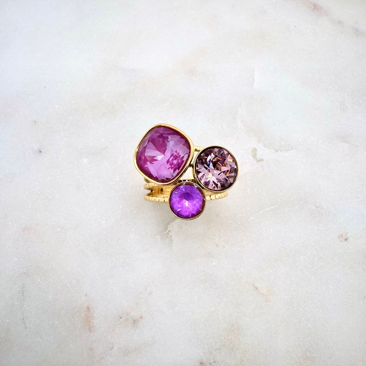 Bague Cristalya