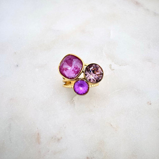 Bague Cristalya