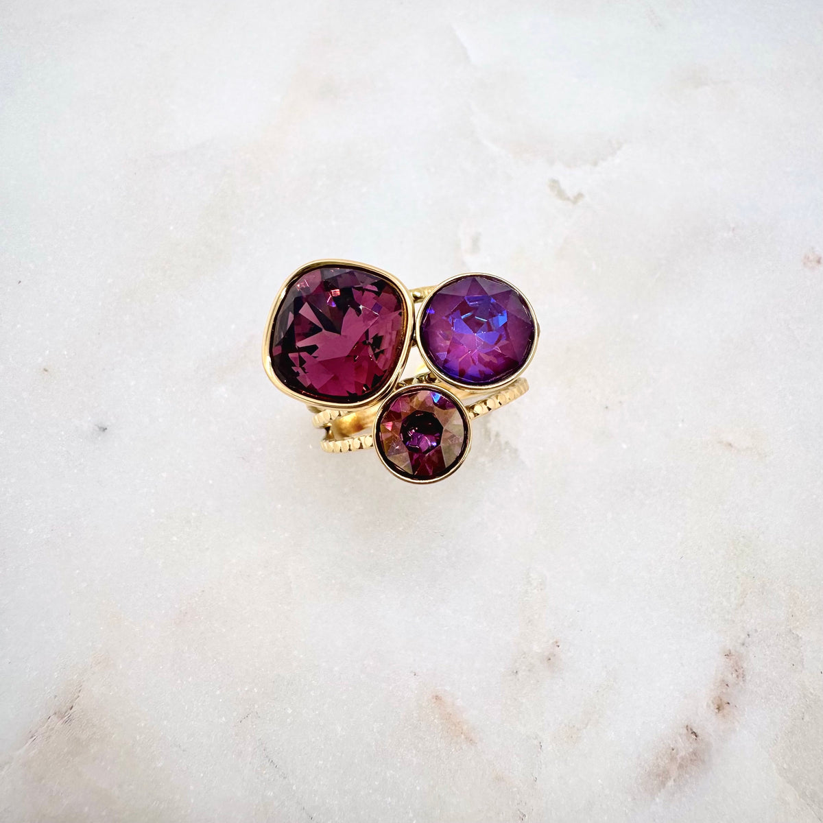 Bague Cristalya