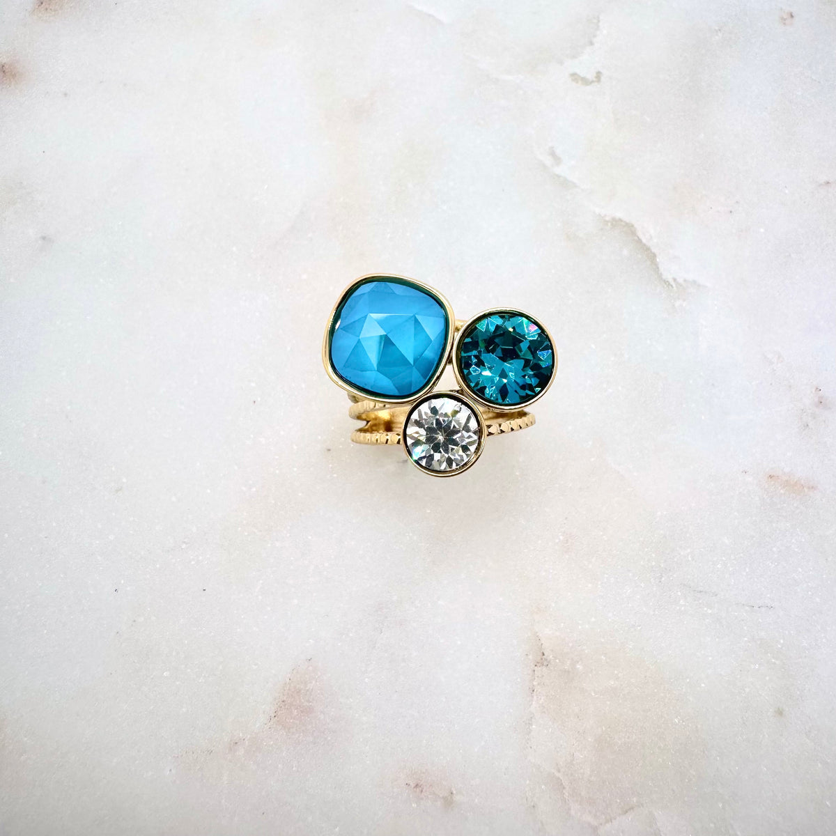 Bague Cristalya