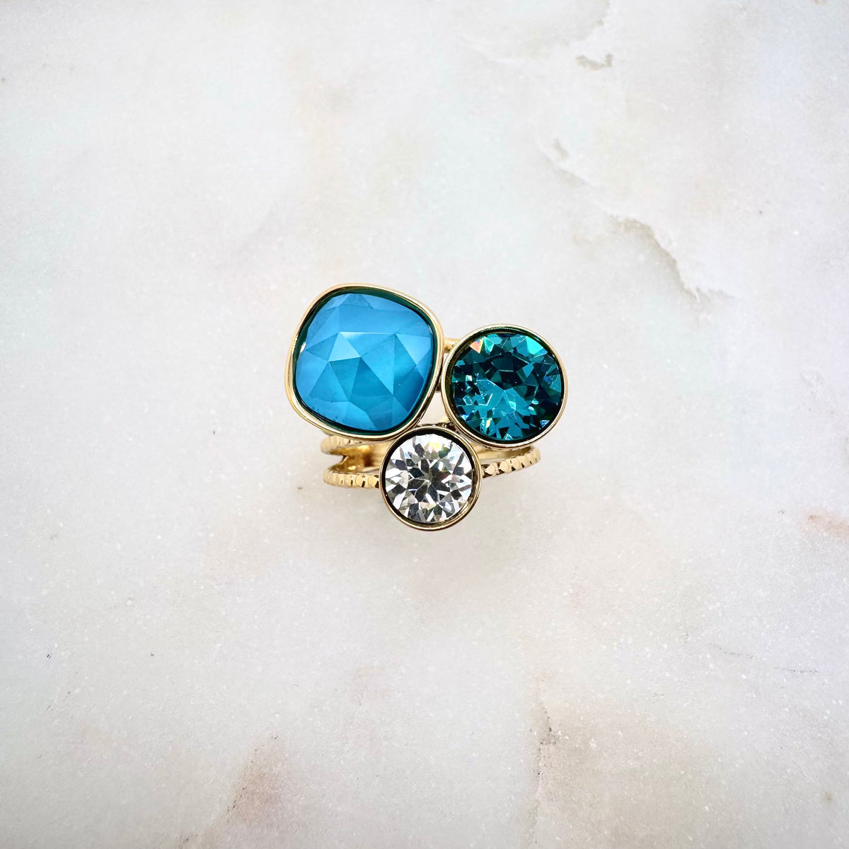 Bague Cristalya