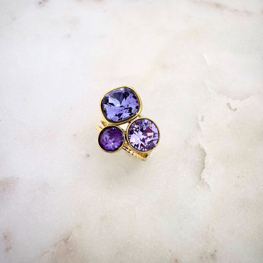 Bague Cristalya