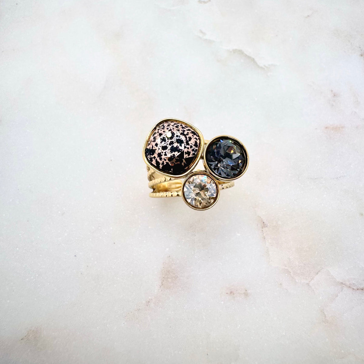 Bague Cristalya