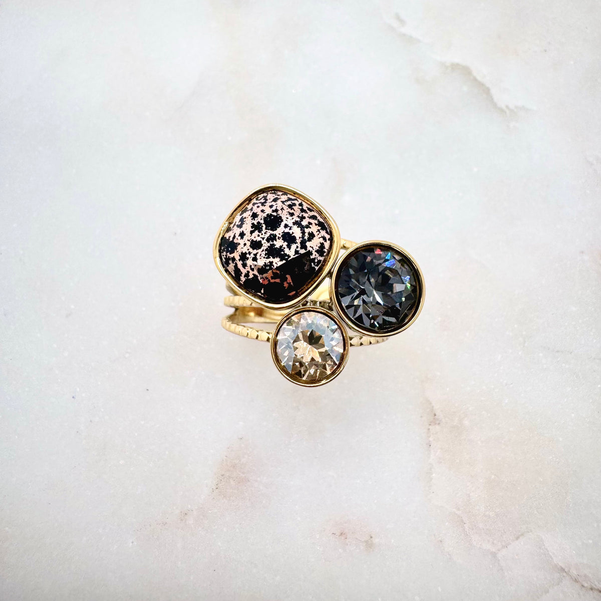 Bague Cristalya