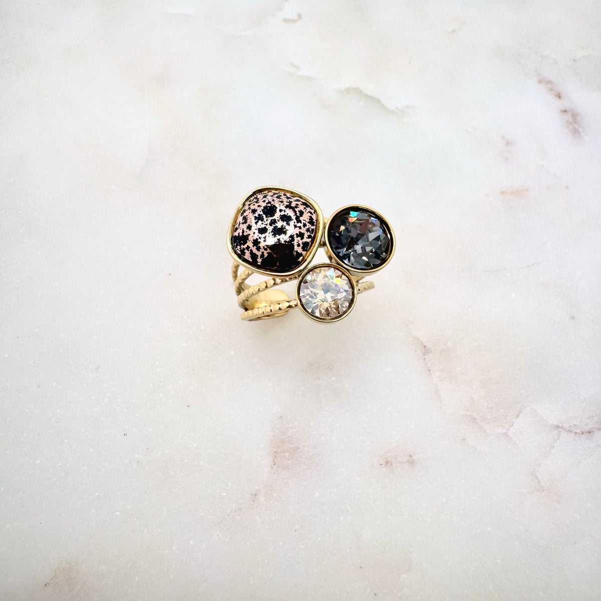 Bague Cristalya